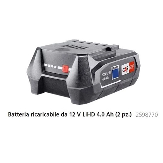 Vendita online Roditrice a batteria 12V 4 Ah per lamiere N160